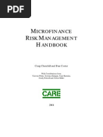 Microfinance Risk Management Handbook