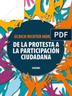 De La Protesta A La Participación Ciudadana