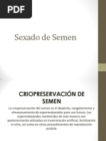 Sexado de Semen