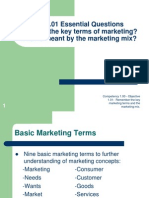 1.01 Marketing Terms PowerPoint