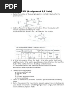 PSOC (Assignment 1,2 Units)