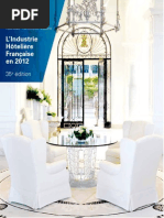 Industrie Hoteliere Francaise en 2012 PDF