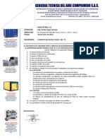 Informe Serv - Reparac.compresor QSF75 - MAXPETROL