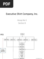 Executive Shirt Company, Inc.: Group No 3 Section B