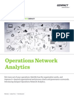 Operations Network Analytics Genpact