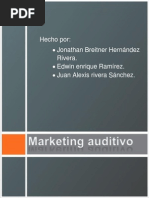 Marketing Auditivo