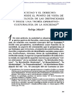 Rodrigo Jokisch Teoría de Las Distinciones y Derecho