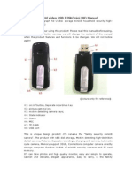 HD Video USB DISK (Mini U8) Manual