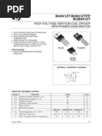 BU941ZT/BU941ZTFP BUB941ZT: High Voltage Ignition Coil Driver NPN Power Darlington