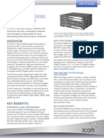 3com SuperStack 4 Switch 5500G - Data Sheet