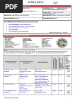 Job Safety Analysis Format