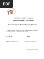 Comisionista, Agente y Mediador: Analogías y Diferencias