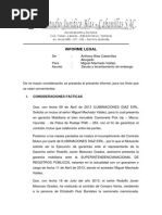 Informe de Bien Mueble Con Embargo Judicial