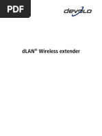 Manual Dlan Wireless Extender FR