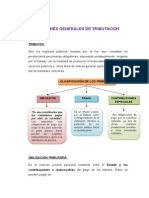 1 Nociones Generales de Tributación