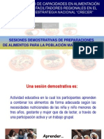 Sesiones Demostrativas