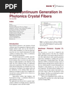 Supercontinuum - General Application Note - Thorlabs PDF