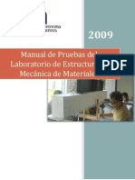 Manual de Practicas Del Laboratorio de Estructuras