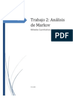 Análisis de Markov 2014