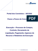 SICONV-Passo A Passo - Execucao Do Convenio