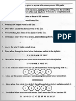 1964 Louisiana Literacy Test