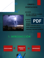 Hidrologia - Estudio de Tormentas