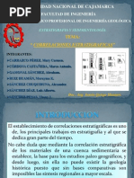 Correlaciones Estratigraficas