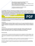 Técnicas de Descontaminación