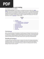 Steam Turbine Governing