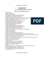 Ece Department Question Bank Sub. Name: RF & Microwave Engineering Unit 1 Two Port RF Networks-Circuit Representation