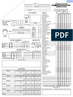 Dungeons and Dragons 3.5 Edition - Mad Irish Editable Classical Sheet