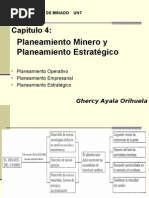 Planeamiento Minero y Estrategico