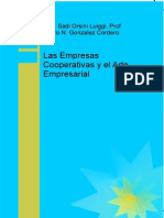 Las Empresas Cooperativas y El Arte Empresarial