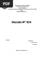 Decreto 924