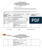 Planificaion Inicial