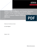 Hitachi Design Doc High Availability Disaster Recovery Solution Using Oracle Data Guard