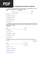 Solucion A Los Ejercicios de Capitalizacion Compuesta