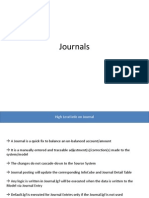 SAP BPC Journals