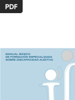 Manual Básico de Formación Especializada Sobre Discapacidad Auditiva