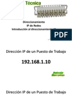 Presentación Direccionamiento IP