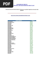 Senarai Harga Telefon