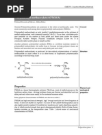 Poly (Methyl Methacrylate) (PMMA) : Properties