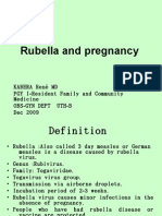 Rubella and Pregnancy