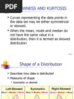 CH 10 Skewness Kurtosis