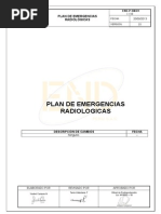 END-P-SM-01 Plan de Emergencias Radiológicas