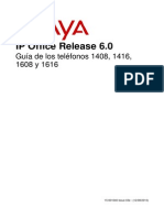 Guia Usuario Telefono 1408 1416 1608 1616 Avaya