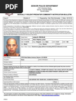 Julian H. Revolie Sexually Violent Predator Notification