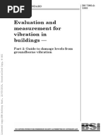 BS7385!2!1993 - Guide To Damage Levels From Groundborne Vibration