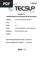 Inf6 - Reductor de Velocidad T6