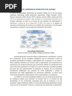 Teoría Del Aprendizaje Ausubel